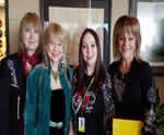 with Gail Davies, Chelsea Moore (granddaughter of new inductee the late great Gus Hardin) and Susie McEntire OKC Nov 27, 2018
